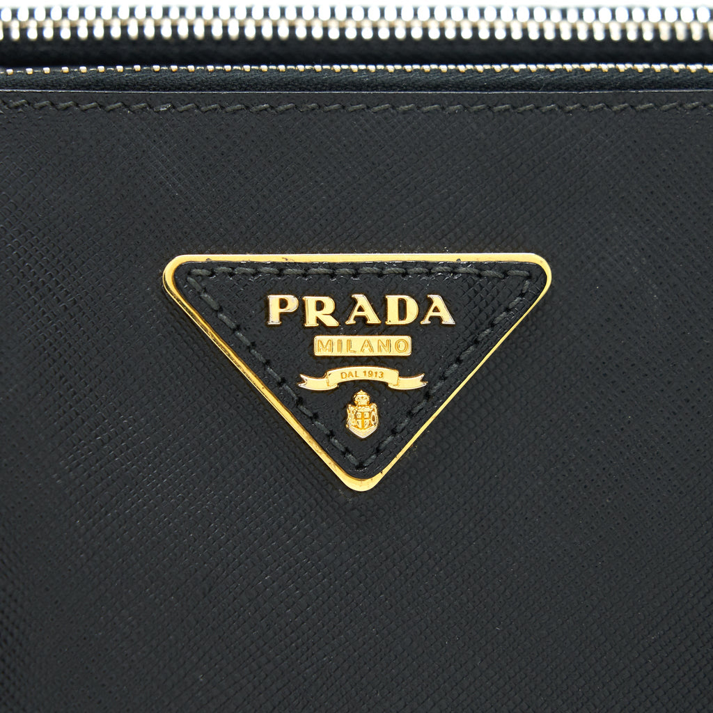 PRADA SAFFIANO TOTE BAG IN BLACK