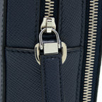 Prada Saffiano Briefcase Navy SHW