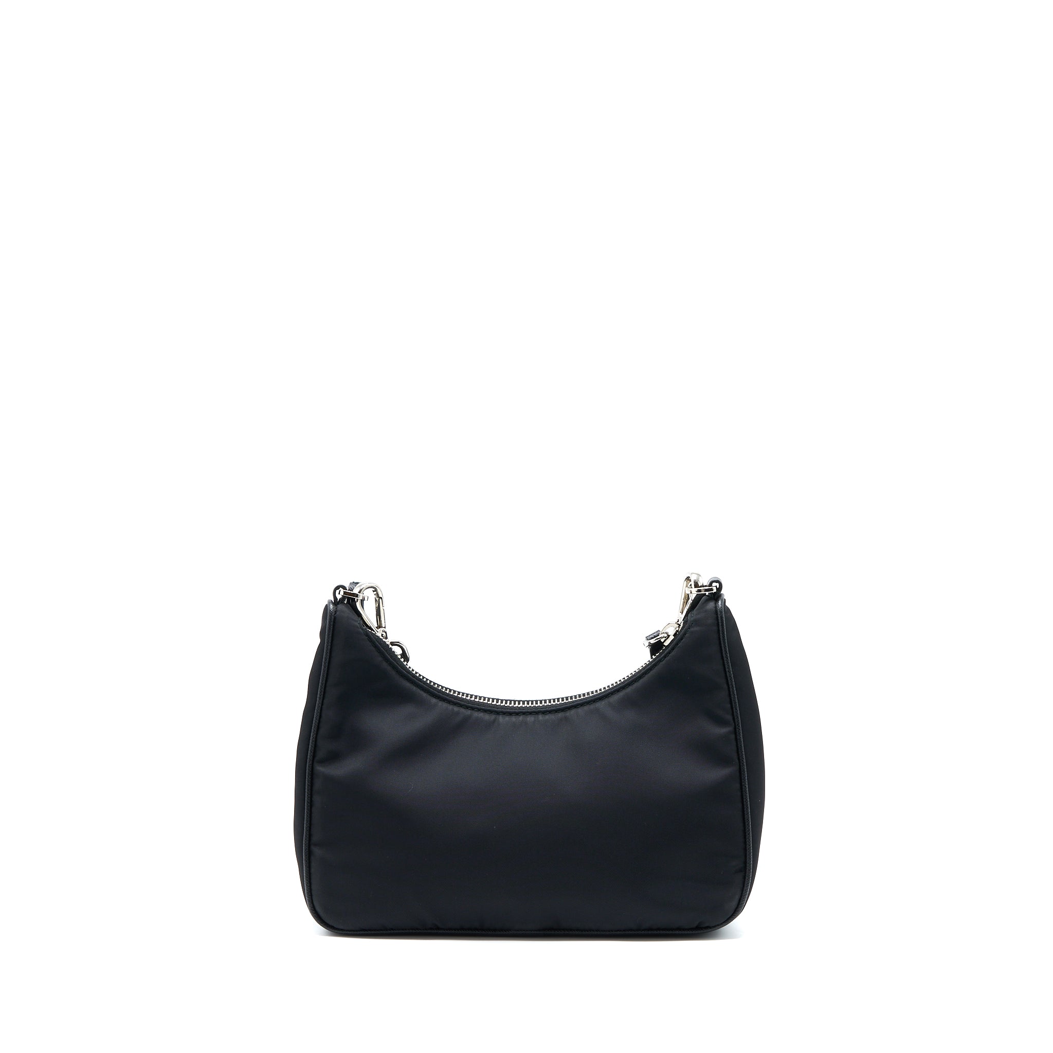 Prada Re-Edition 2005 Nylon Bag Black SHW