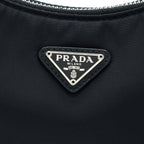 Prada Re-Edition 2005 Nylon Bag Black SHW