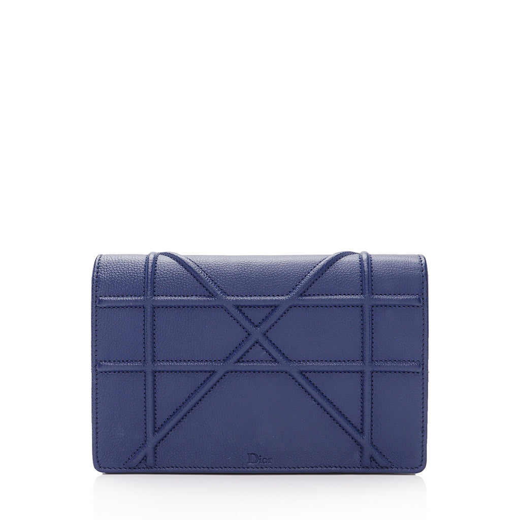 Dior Calfskin Diorama Wallet on Chain