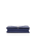 Dior Calfskin Diorama Wallet on Chain