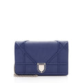 Dior Calfskin Diorama Wallet on Chain
