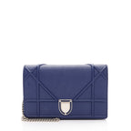 Dior Calfskin Diorama Wallet on Chain