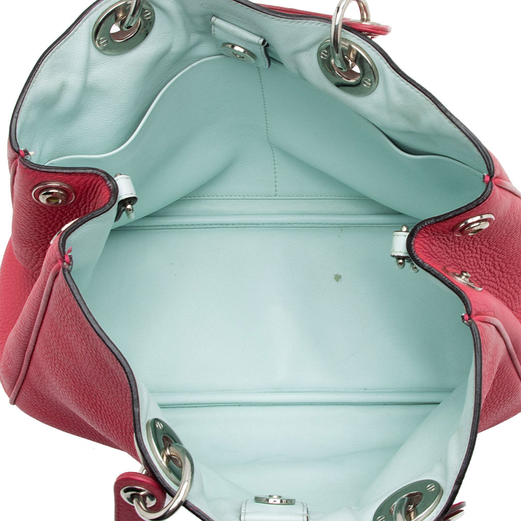 Dior Calfskin Diorissimo Medium Tote (SHF-TPgZYo)