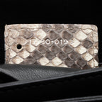 Dior Calfskin Python Diorling Large Shoulder Bag (SHF-22330)