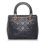 Dior Cannage Lady Dior Lambskin Leather Handbag (SHG-31012)