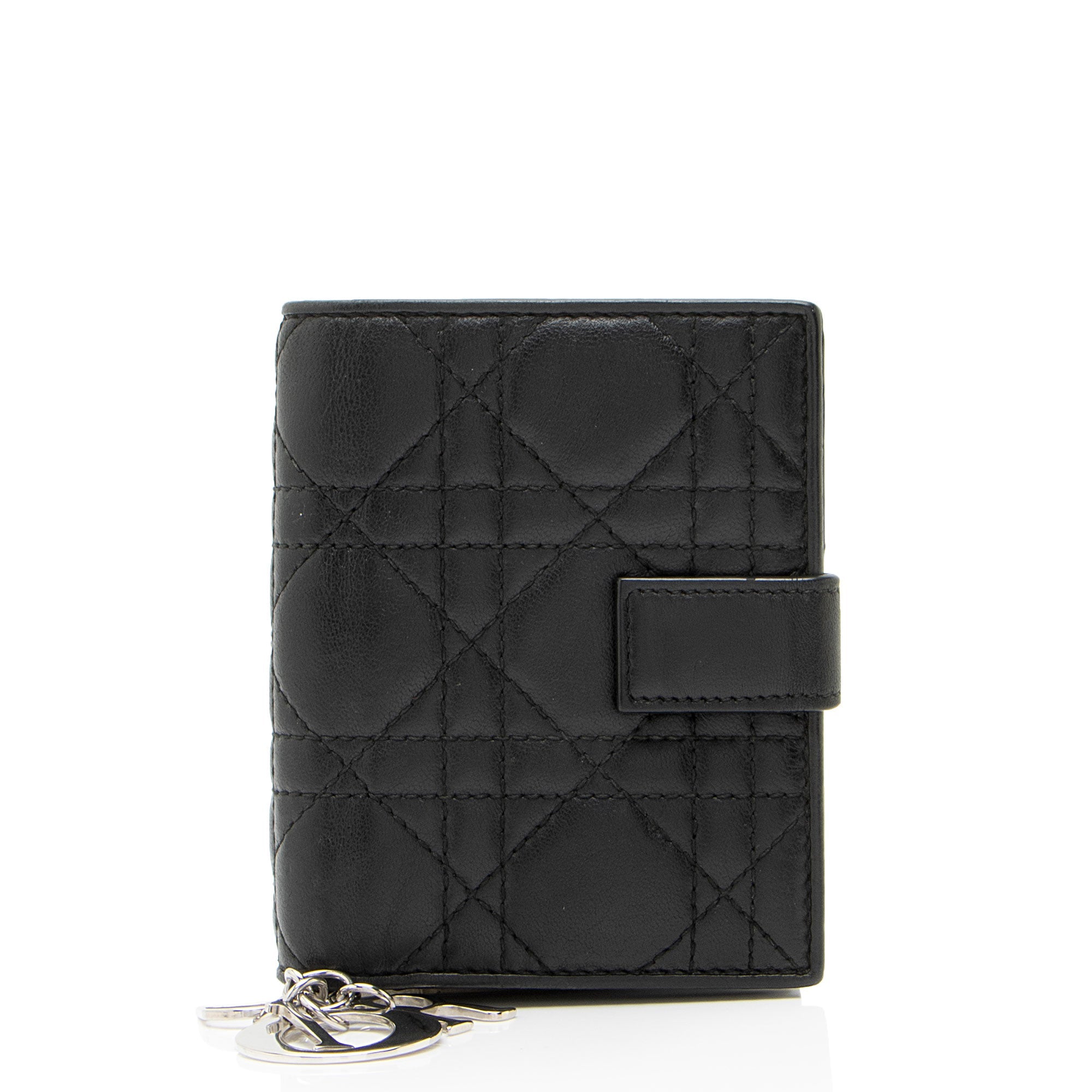 Dior Cannage Lambskin Lady Dior Eden Wallet