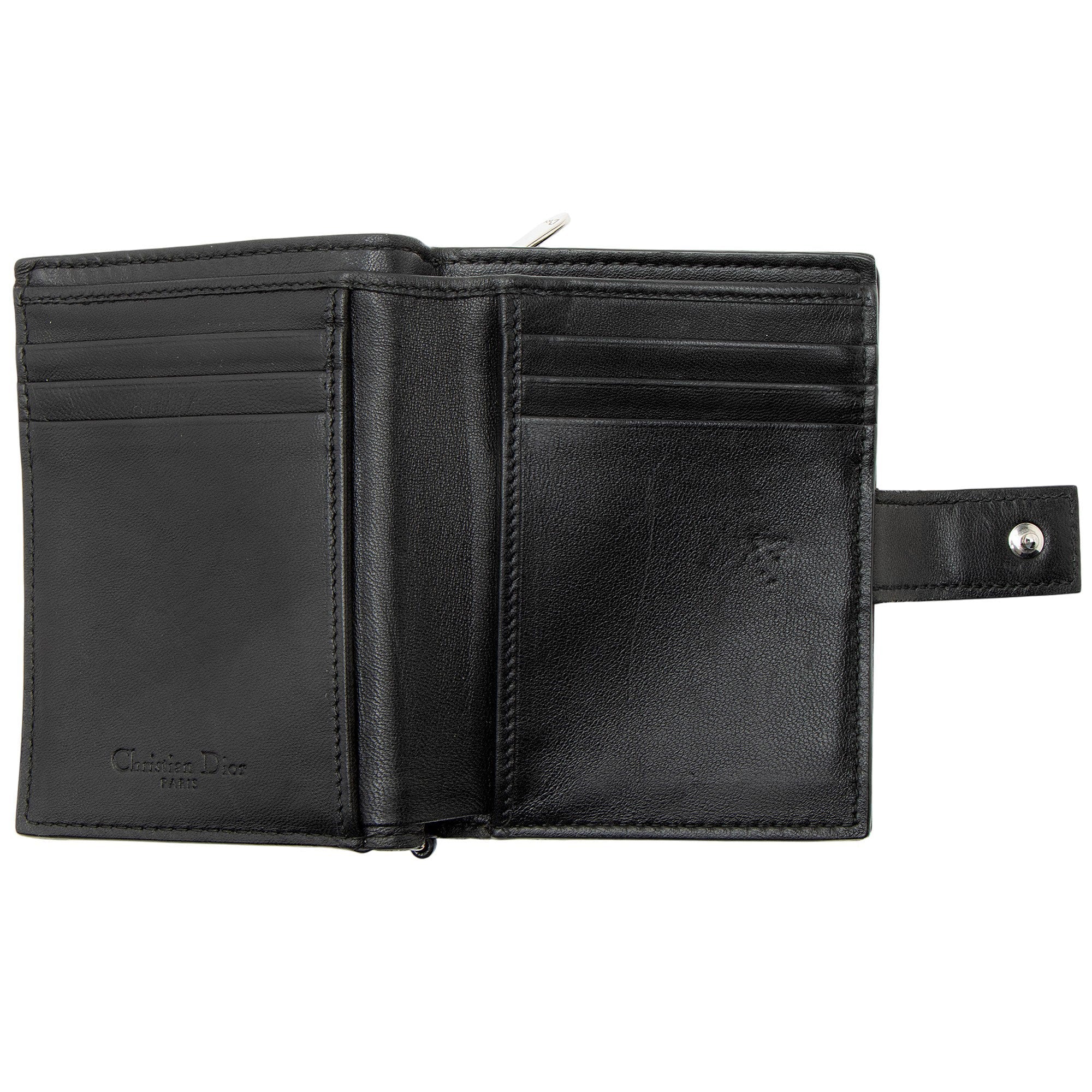 Dior Cannage Lambskin Lady Dior Eden Wallet