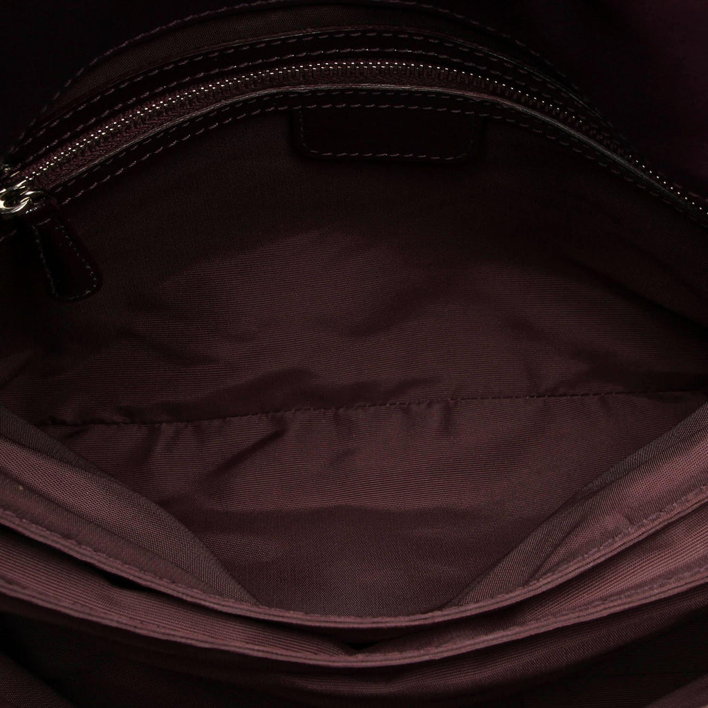 Dior Cannage Miss Dior Patent Leather Flap Bag (SHG-12889)