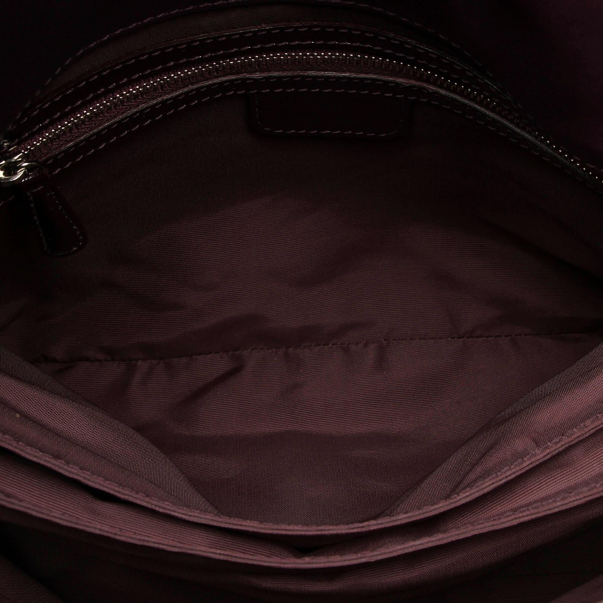 Dior Cannage Miss Dior Patent Leather Flap Bag (SHG-12889)