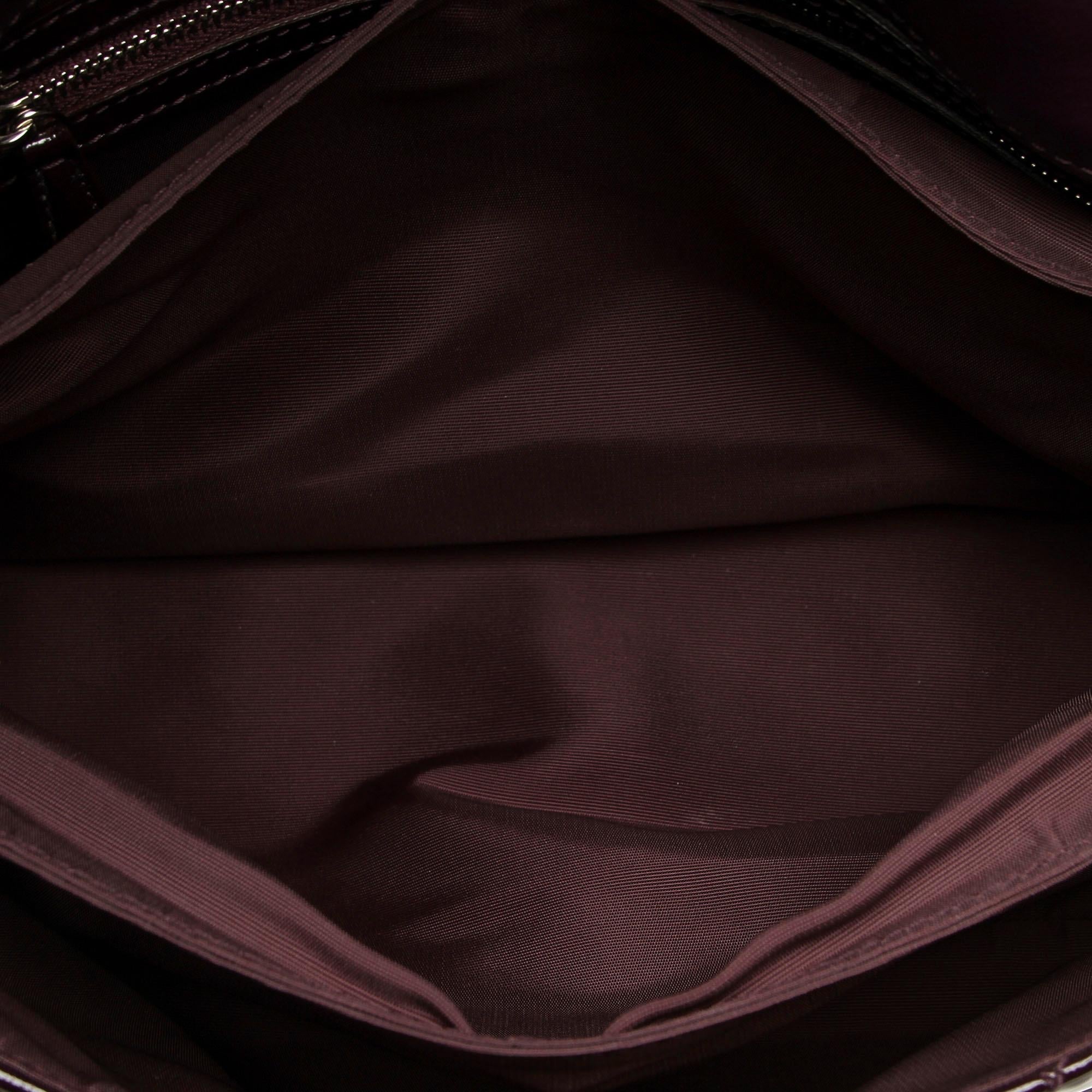 Dior Cannage Miss Dior Patent Leather Flap Bag (SHG-12889)