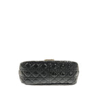 Dior Cannage New Lock Patent Leather Flap Bag (SHG-X1xDnR)