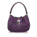 Dior Cannage Nylon Hobo Bag (SHG-30081)