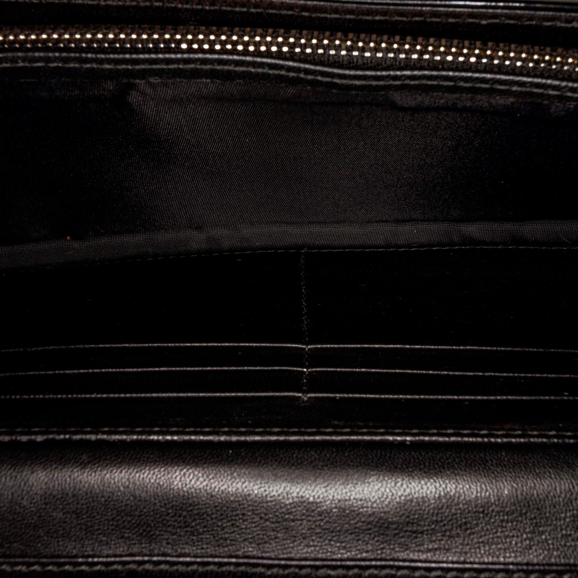 Dior Cannage Patent Leather Chain Flap (SHG-21783)