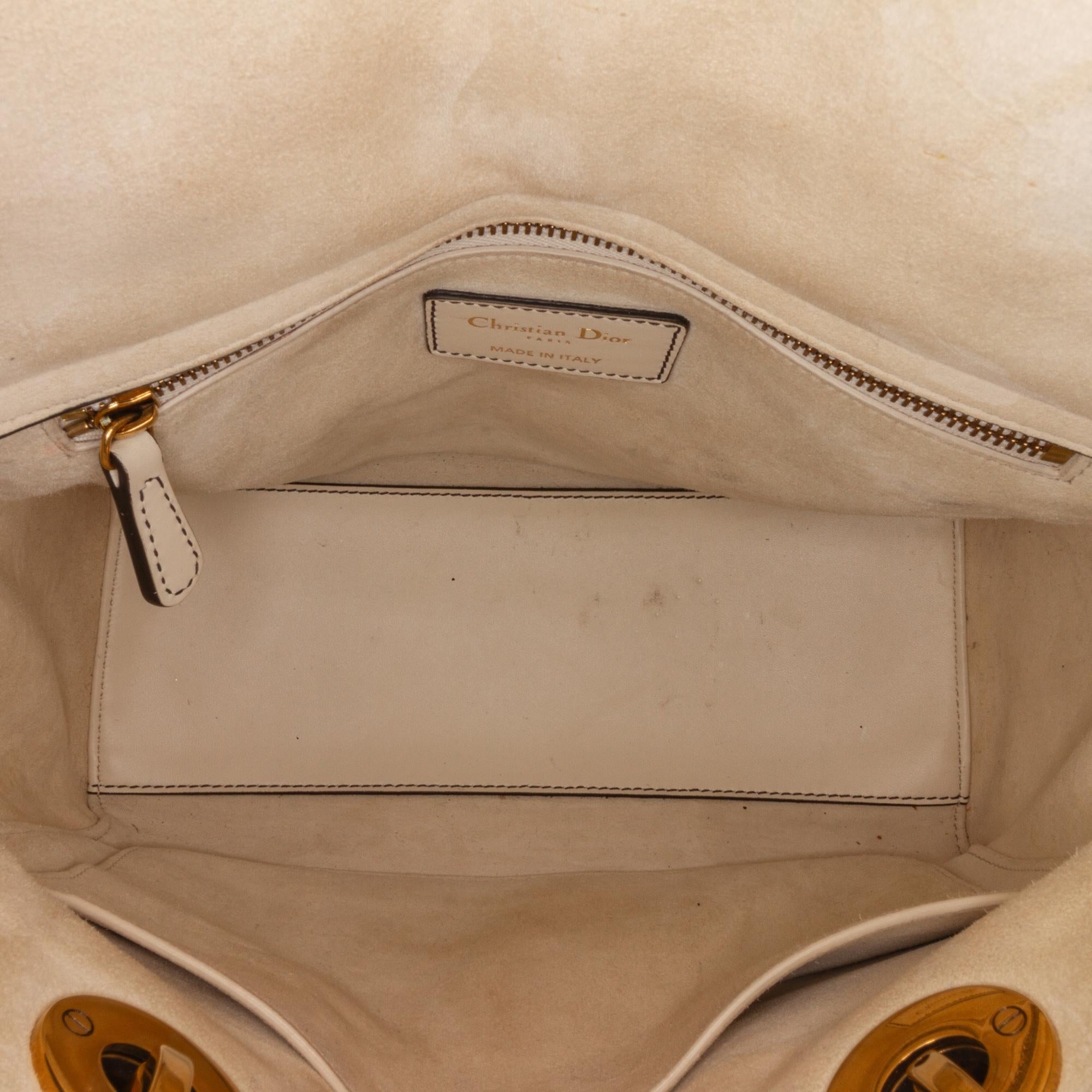 Dior Cannage Supple Lady Dior Satchel (SHG-tBsUxo)