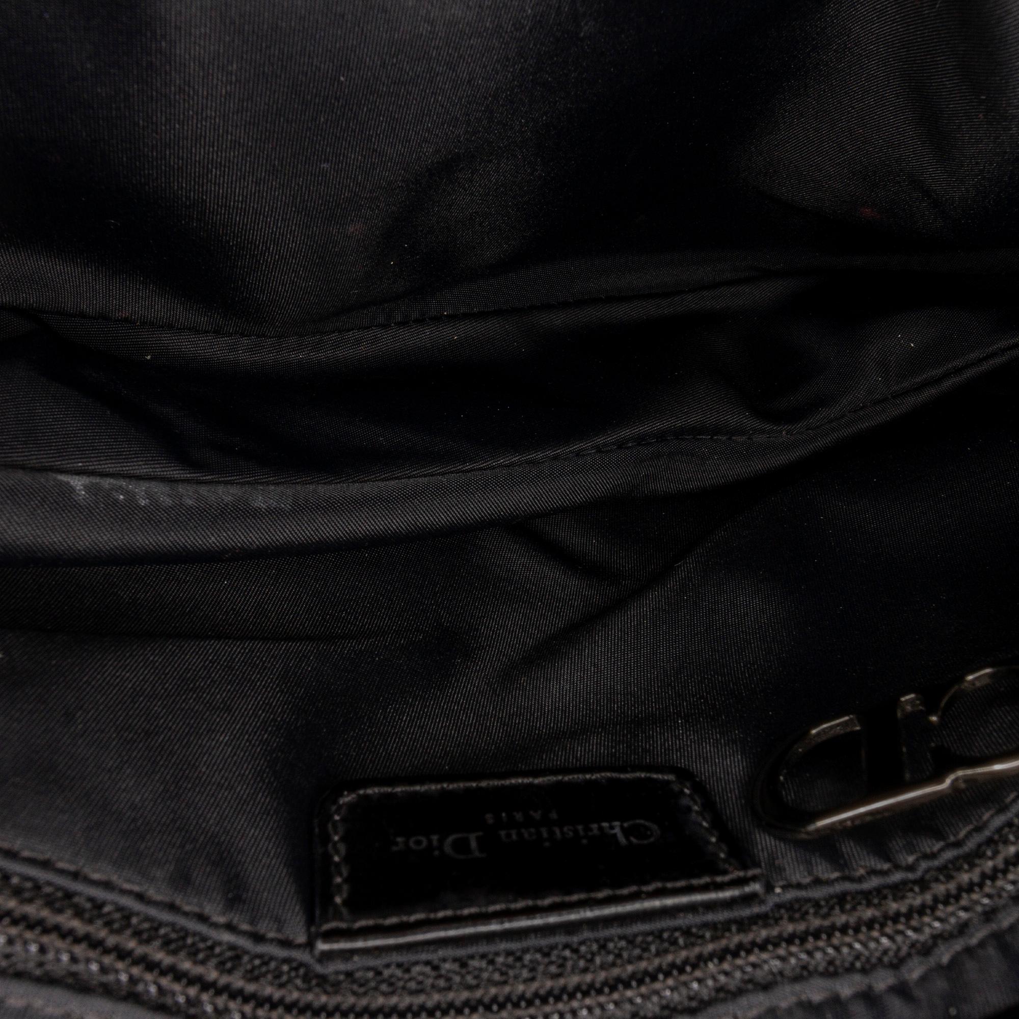 Dior Canvas Saddle Bag (SHG-28000)