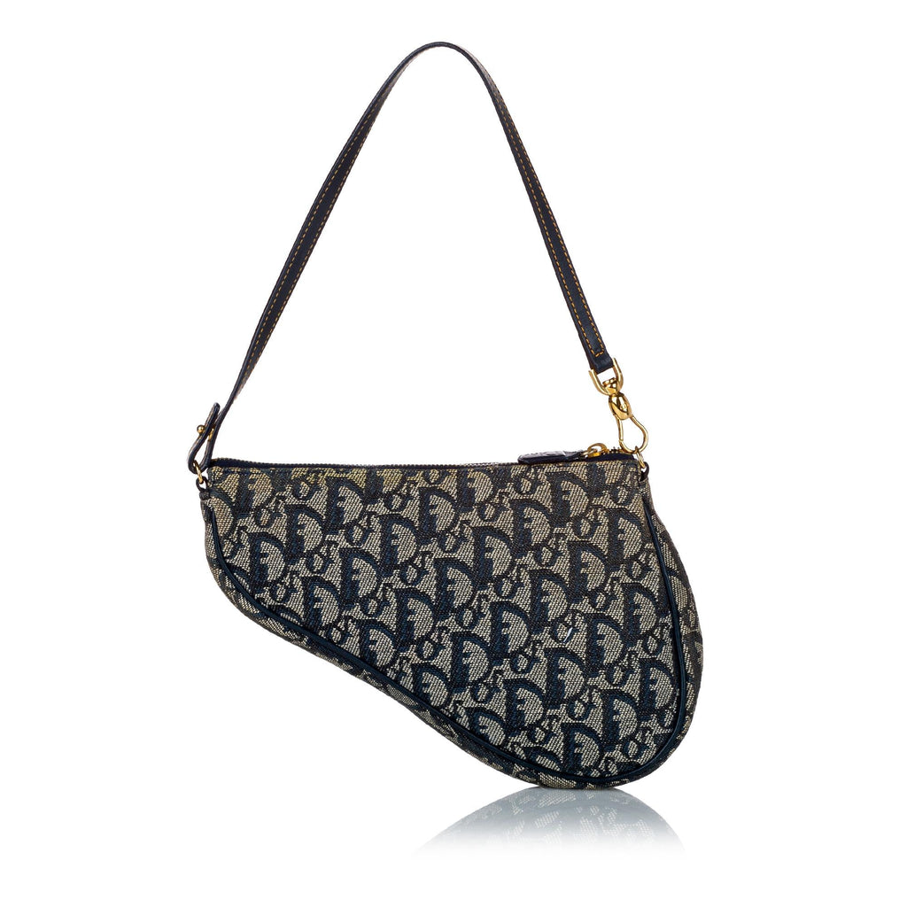 Dior Dior Oblique Canvas Saddle (SHG-28978)