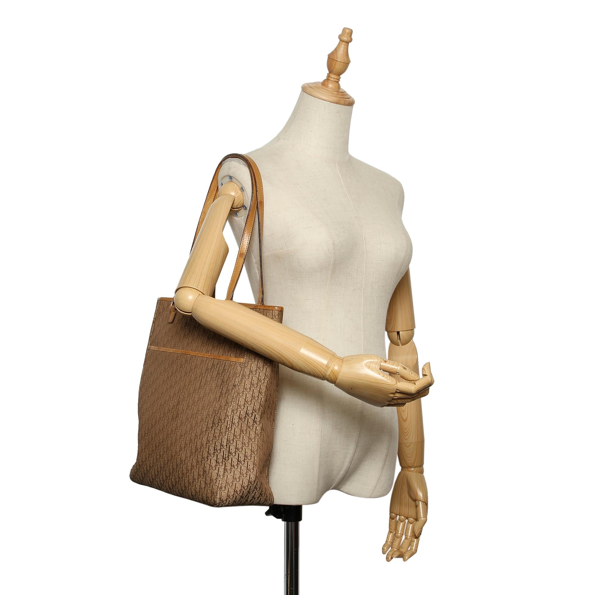Dior Dior Oblique Canvas Tote Bag (SHG-22737)