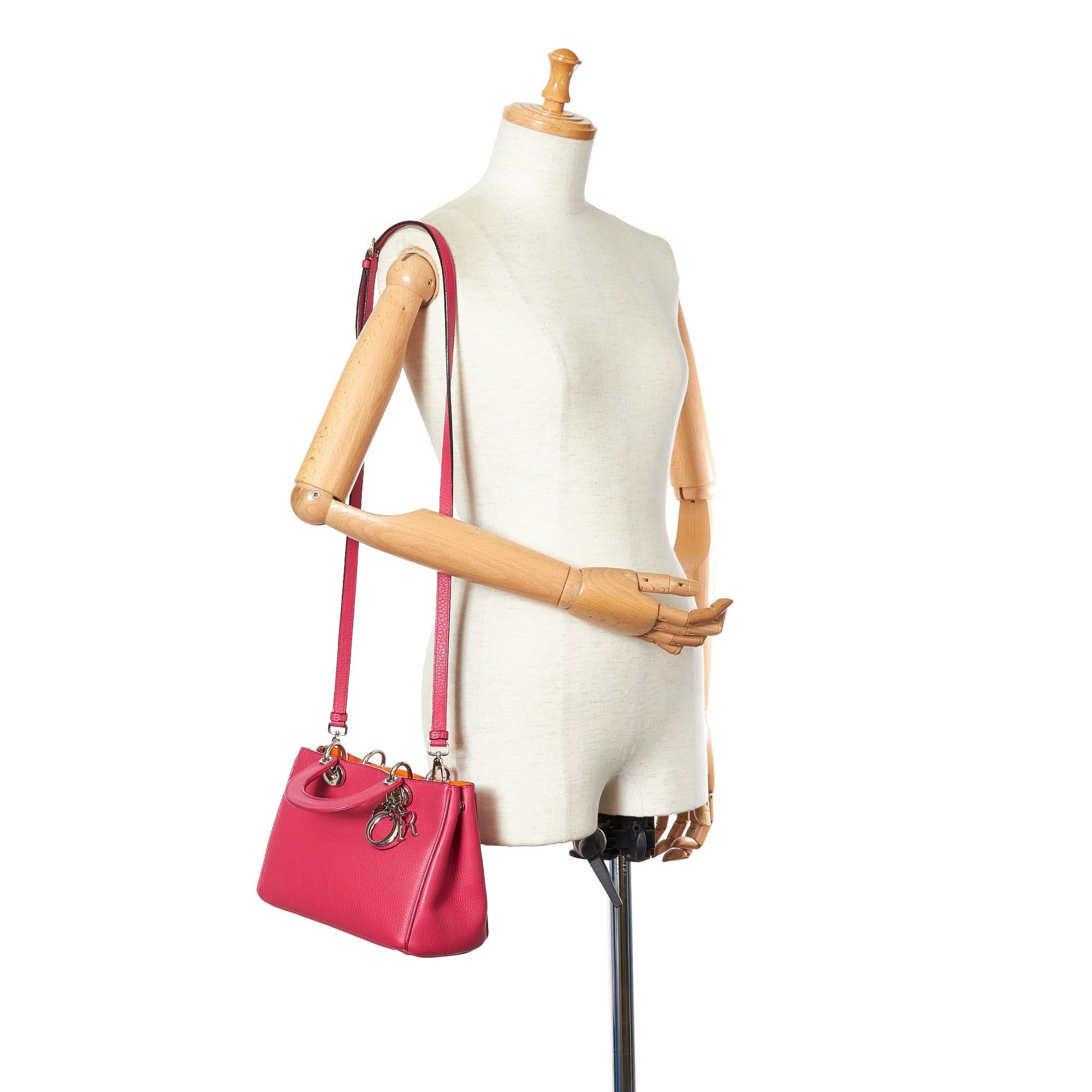 Dior Diorissimo Leather Satchel (SHG-25814)
