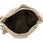 Dior Diorissimo Nylon Leather Ethnic Medium Hobo - FINAL SALE (SHF-19443)