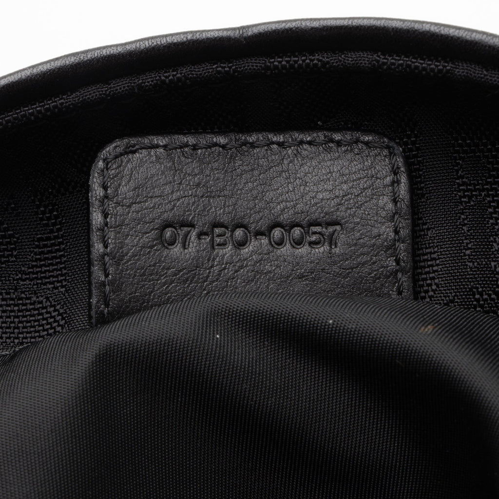 Dior Diorissimo Nylon Leather Ethnic Medium Hobo (SHF-BcJaYH)