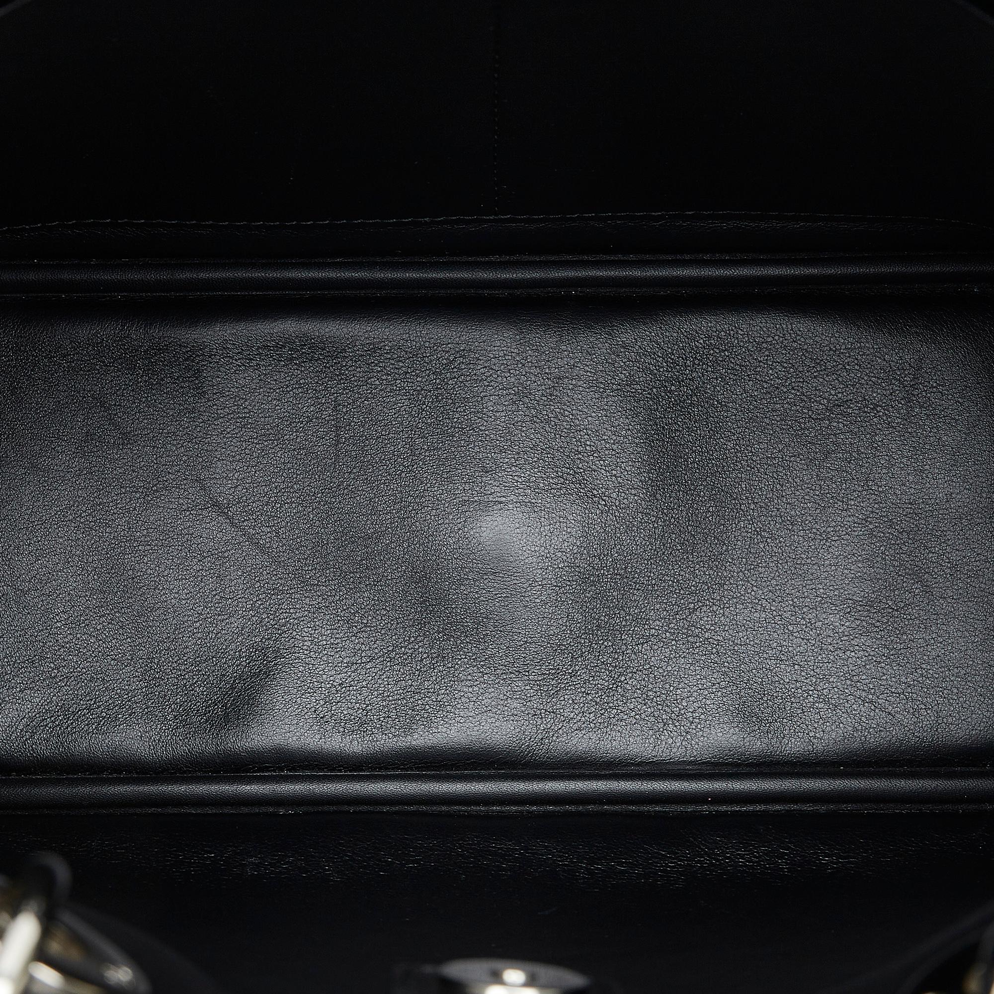Dior Diorissimo Printed Leather Satchel (SHG-F6aI86)