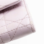 Dior Lambskin Cannage Wallet - FINAL SALE (SHF-17718)
