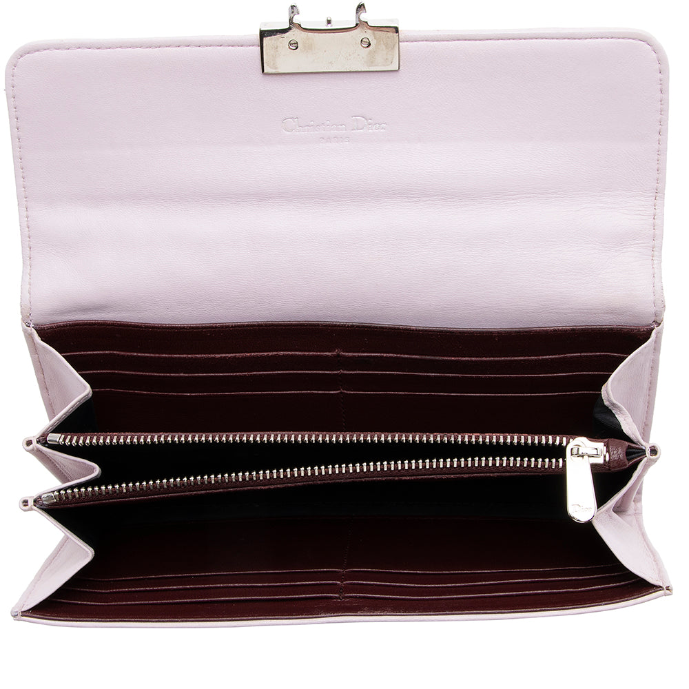 Dior Lambskin Cannage Wallet - FINAL SALE (SHF-17718)