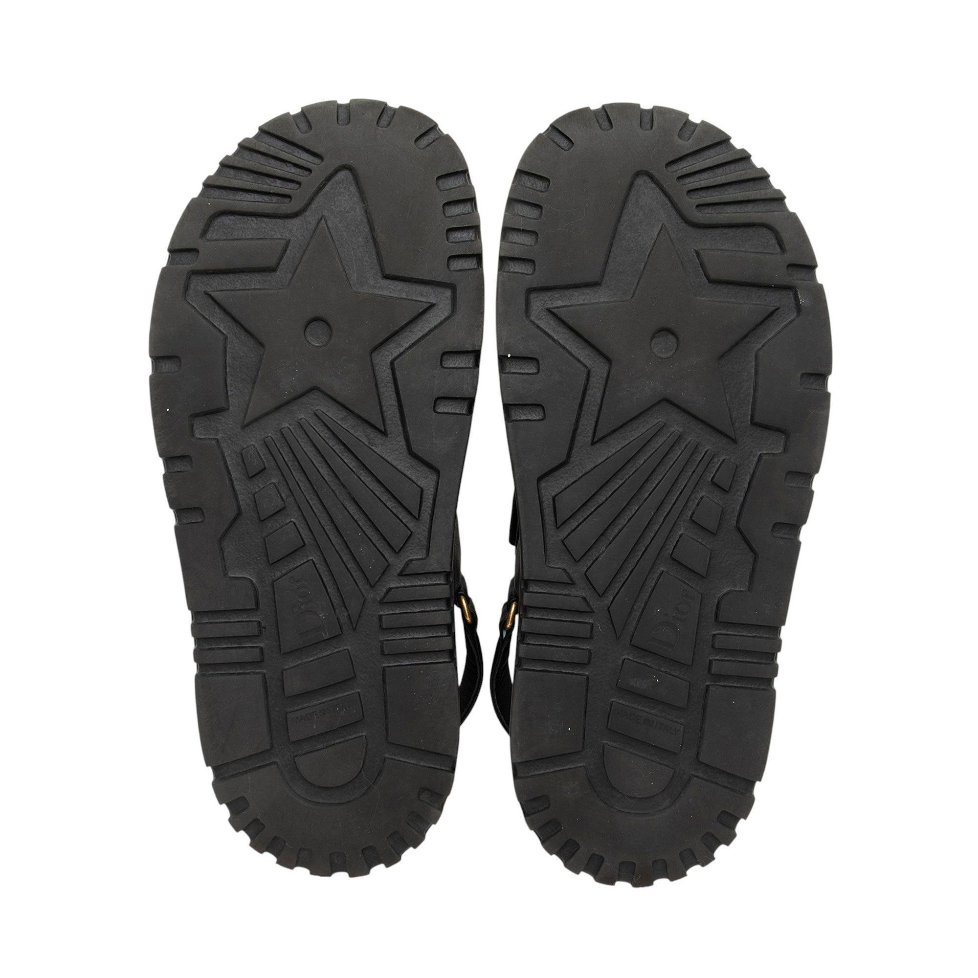 Dior Lambskin Dioract Sandals - Size 8 / 38