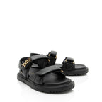 Dior Lambskin Dioract Sandals - Size 8 / 38