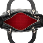 Dior Lambskin Lady Dior Medium Tote (SHF-20990)