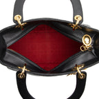 Dior Lambskin Lady Dior Medium Tote (SHF-20903)