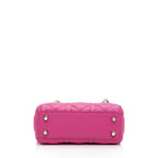 Dior Lambskin Lady Dior Mini Tote (SHF-icxOT3)