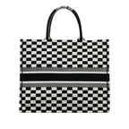 Dior Large Check Book Tote (SHG-EgfFW0)