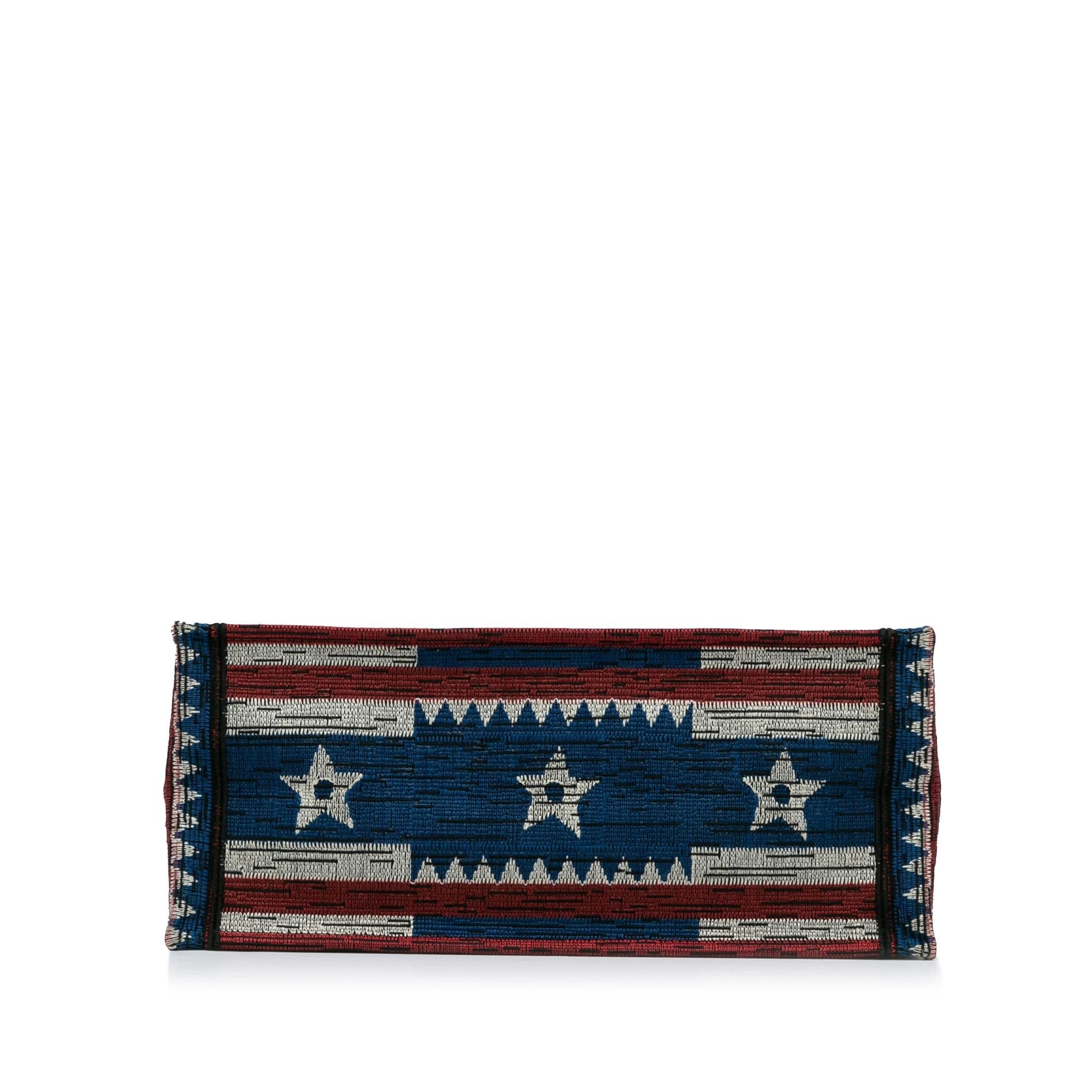 Dior Large French Flag Book Tote (SHG-8tPSdj)