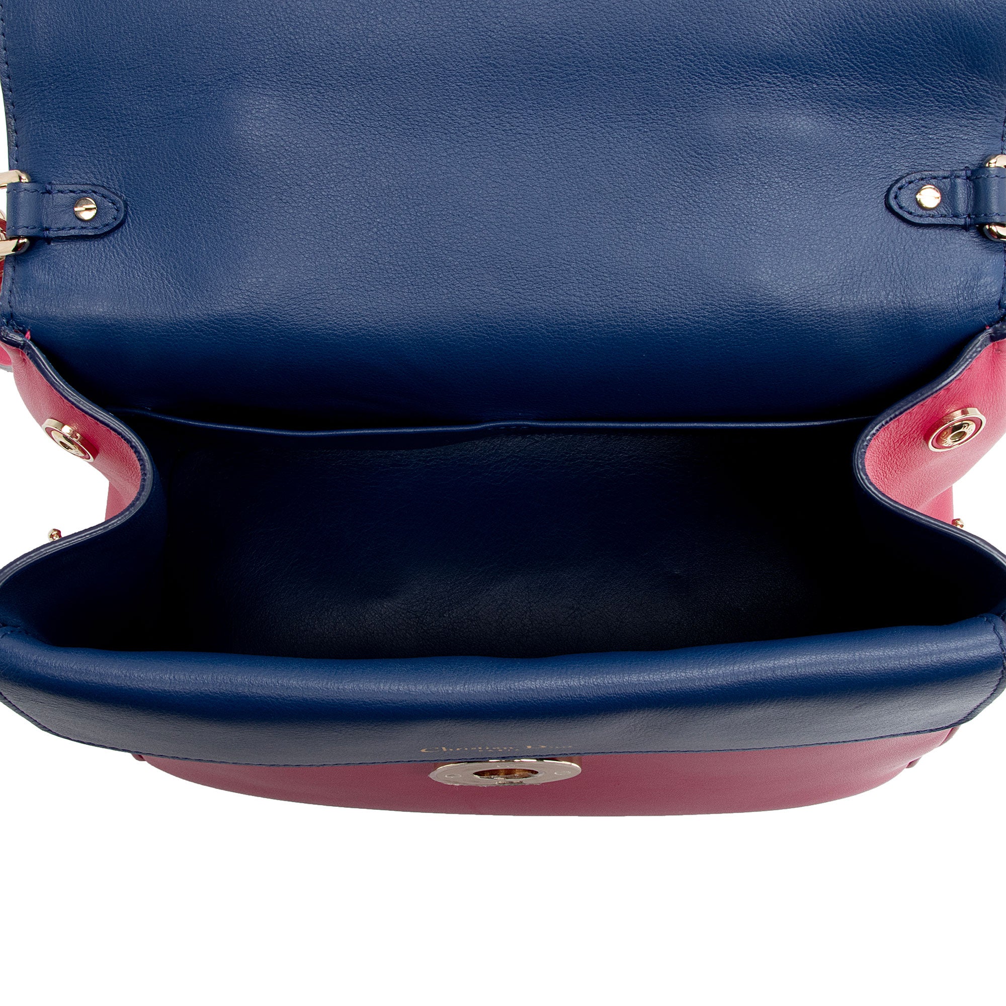 Dior Leather Be Dior Flap Small Satchel (SHF-2OL7ux)