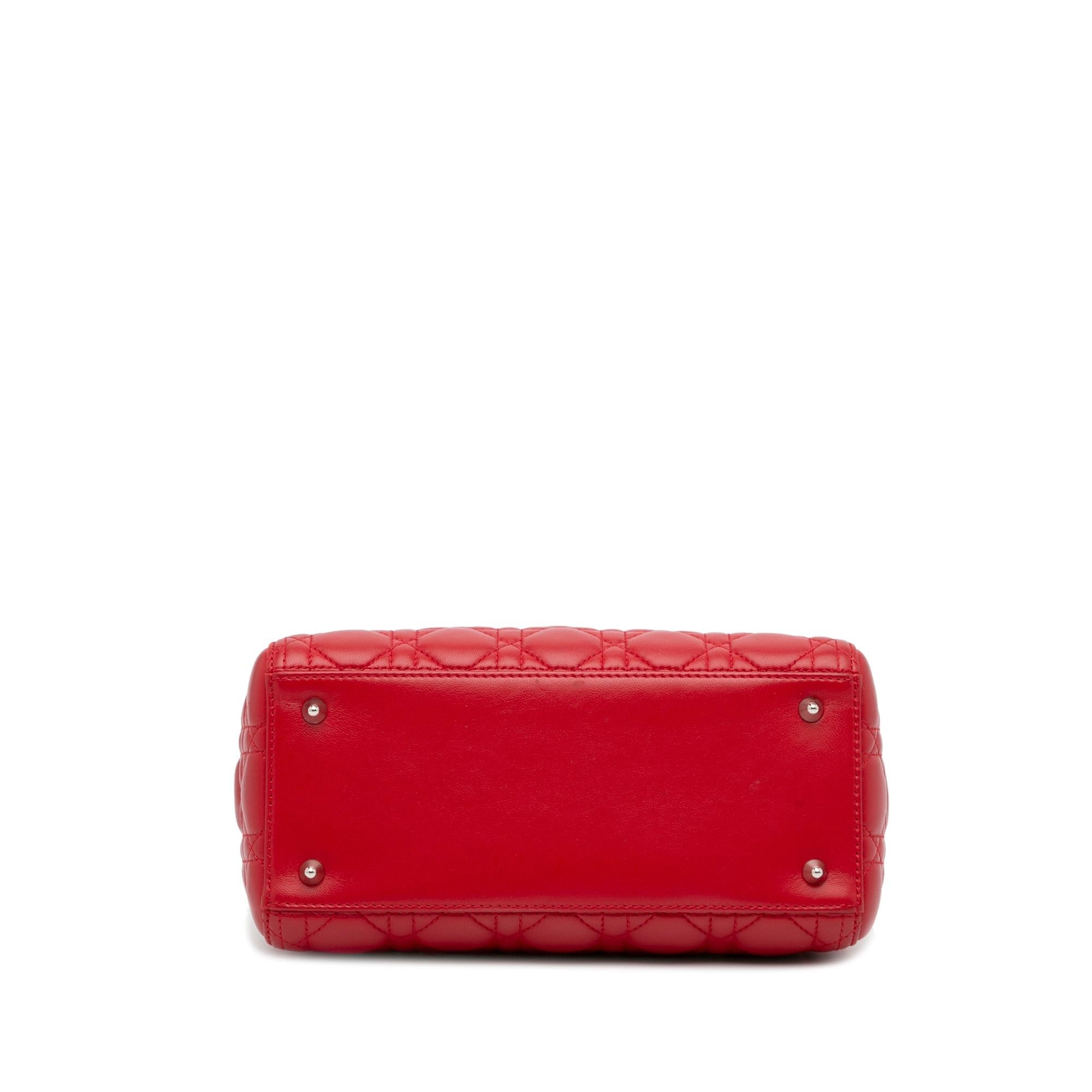 Dior Medium Cannage Lady Dior (SHG-BzO1hJ)