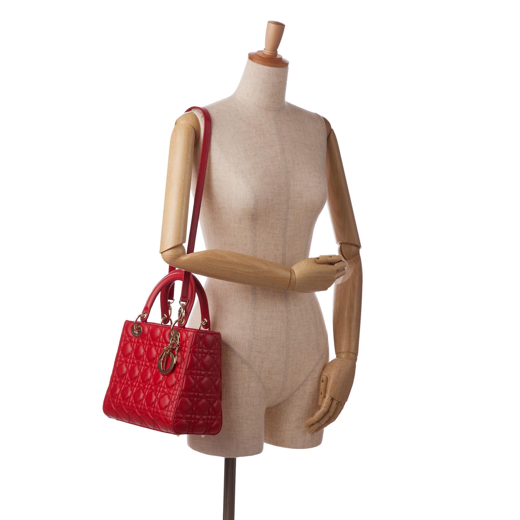 Dior Medium Cannage Lady Dior (SHG-Q2AcXK)
