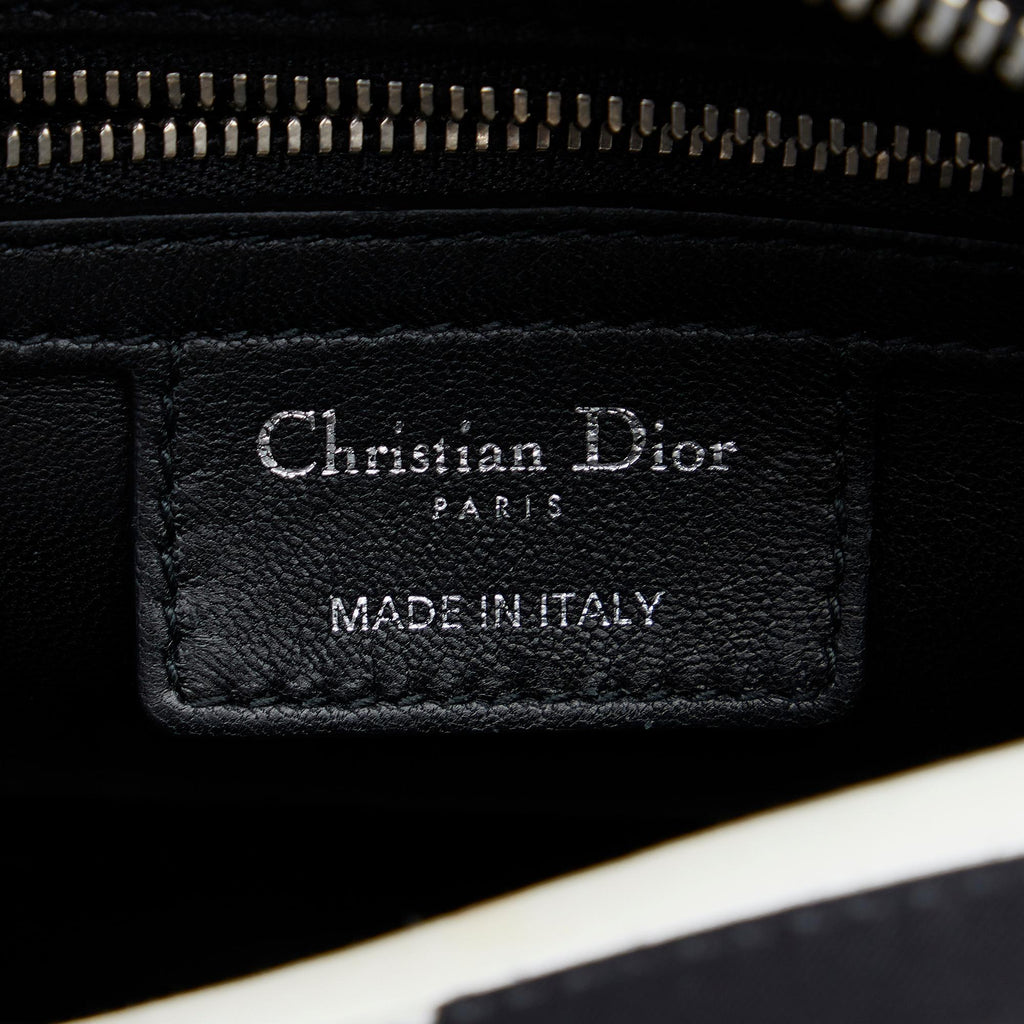 Dior Medium Floral Graffiti Lady Dior (SHG-y1sBoP)