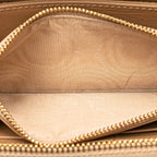 Dior Medium Lambskin Cannage Lady Dior Voyageur Wallet (SHG-4V2C0V)