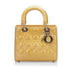Dior Medium Patent Cannage Lady Dior (SHG-3ZyBZO)