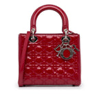 Dior Medium Patent Cannage Lady Dior (SHG-FO9dV4)