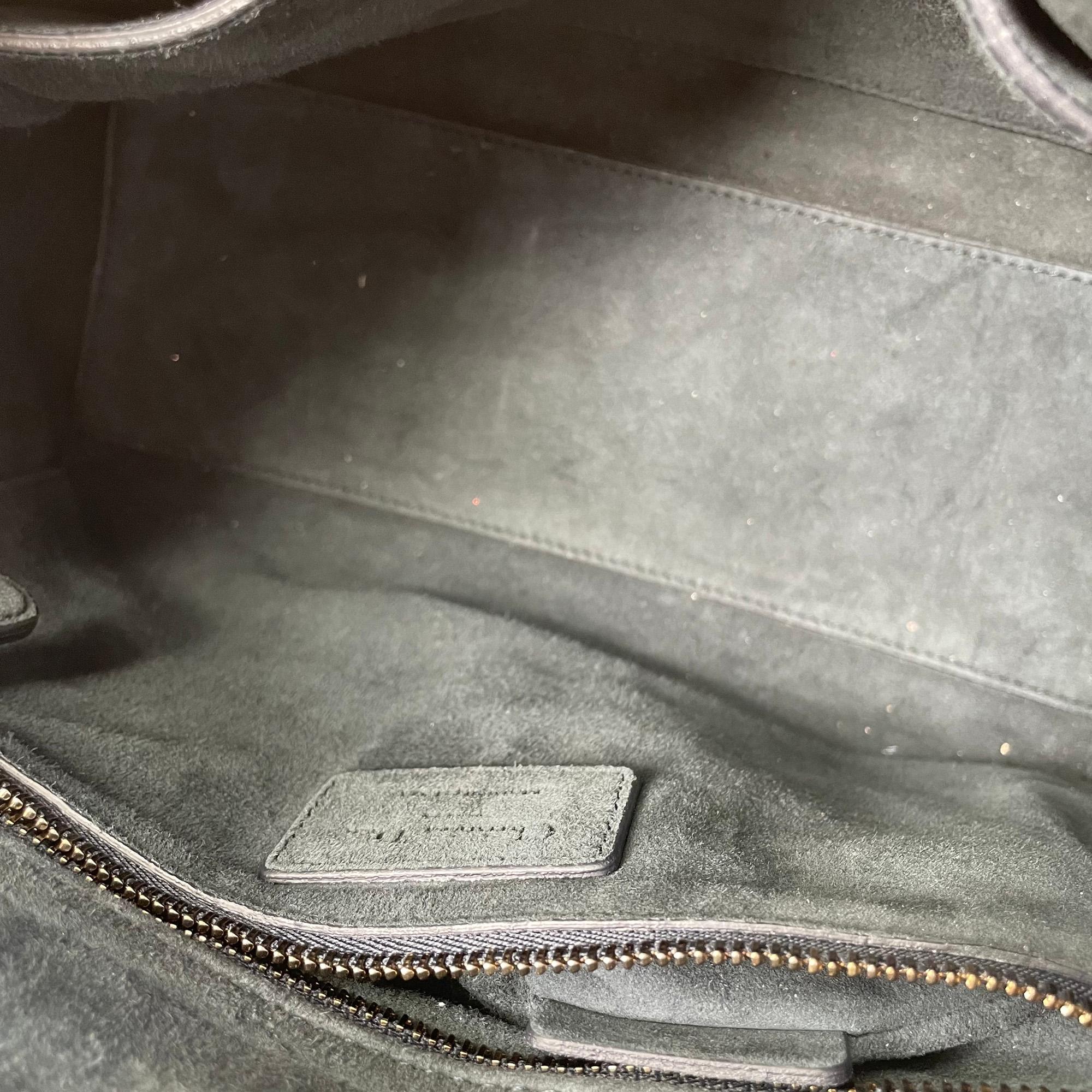 Dior Medium Studded Denim Supple Lady Dior (SHG-cNHN7T)