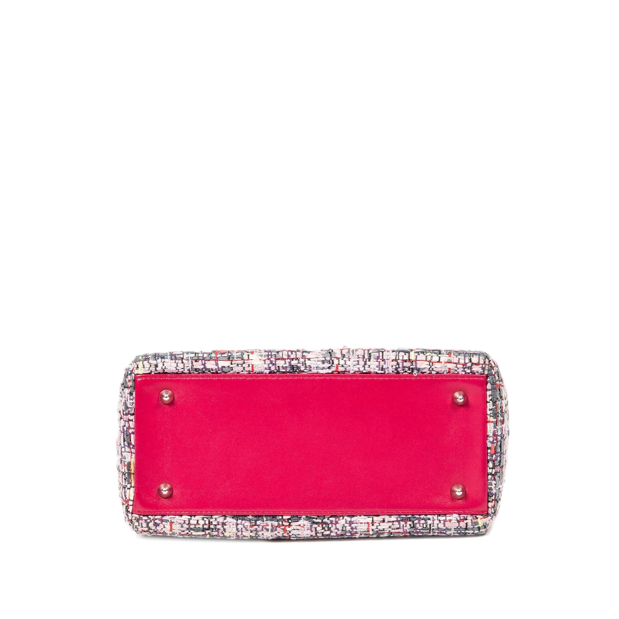 Dior Medium Tweed Lady Dior Satchel (SHG-8yJnUk)