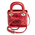 Dior Mini Cannage Lambskin Lady Dior (SHG-prKoEh)