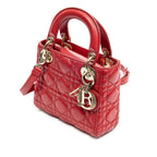 Dior Mini Cannage Lambskin Lady Dior (SHG-prKoEh)