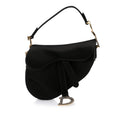 Dior Mini Crystal Embellished Satin Saddle Bag (SHG-Jra98V)