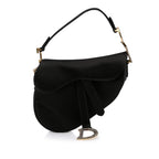 Dior Mini Crystal Embellished Satin Saddle Bag (SHG-Jra98V)