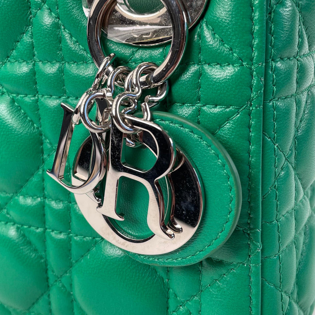 Dior Mini Lambskin Cannage Lady Dior (SHG-UyMeOy)